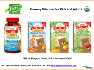 Hero Nutritionals - Gummy Vitamins for Adults & Kids